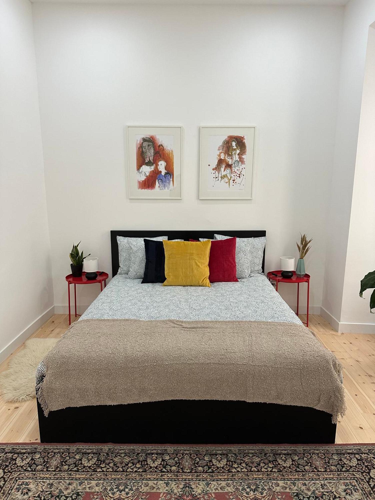 Modern Bedroom In Lisabona Exterior foto
