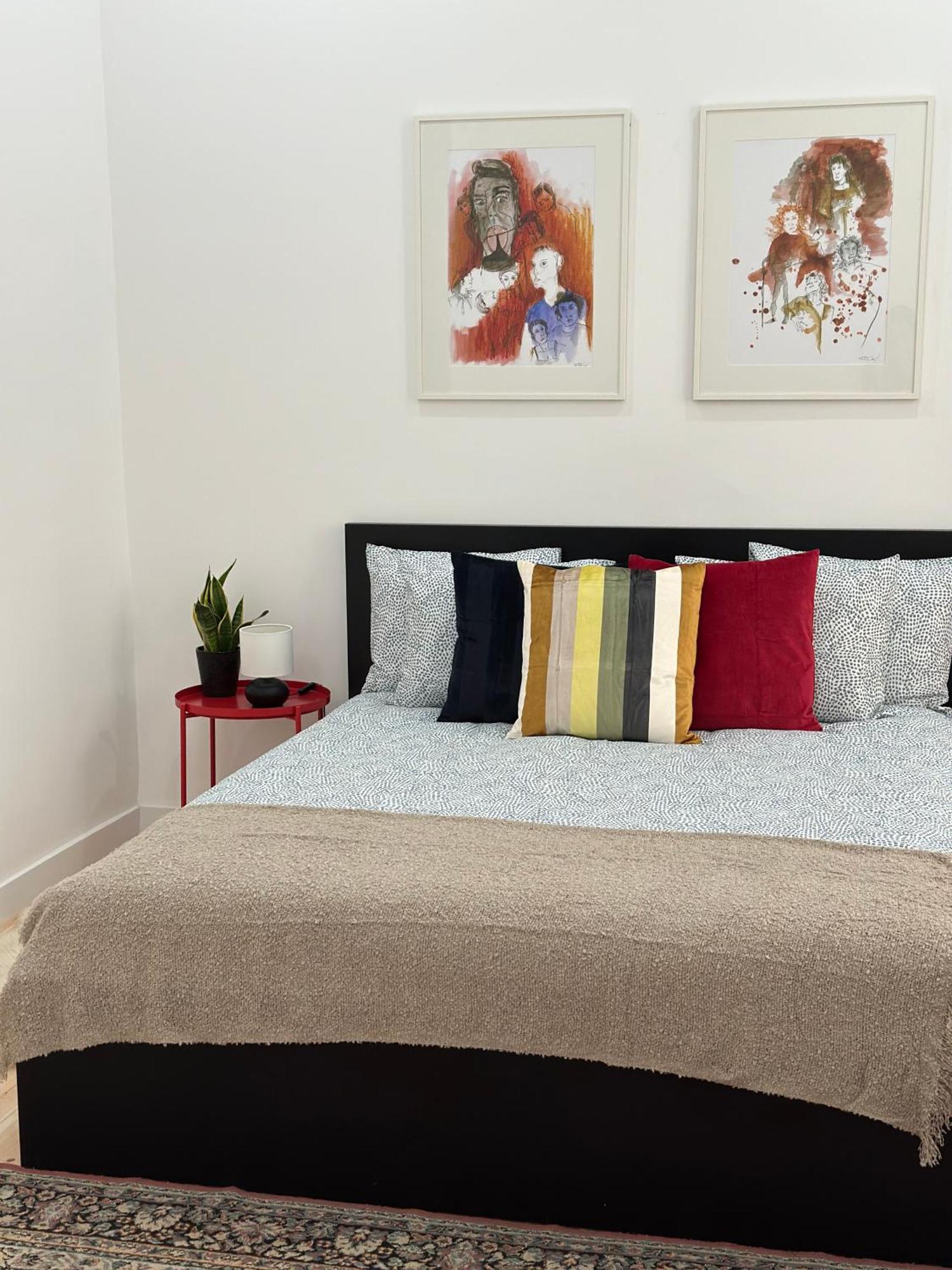 Modern Bedroom In Lisabona Exterior foto