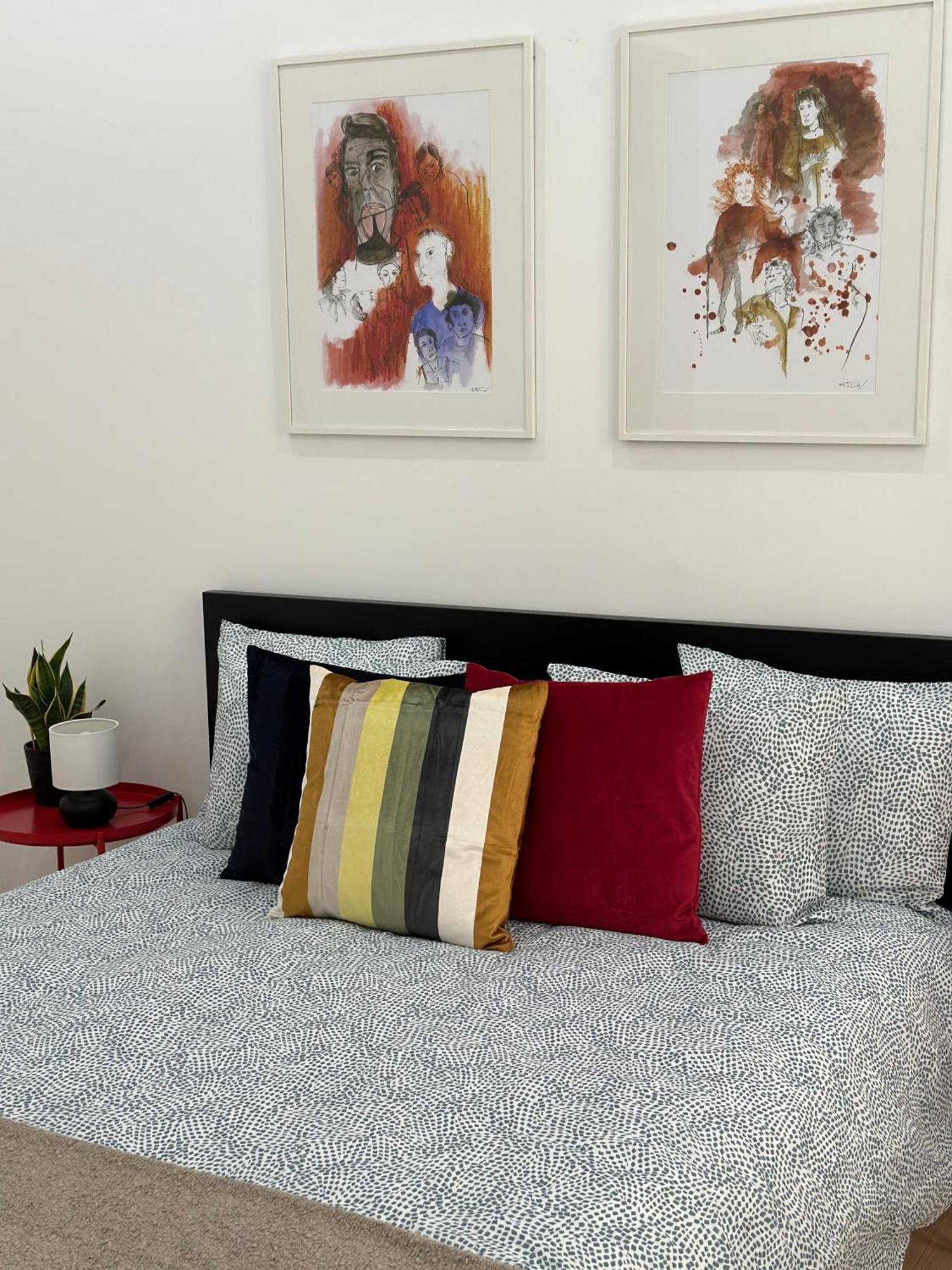 Modern Bedroom In Lisabona Exterior foto